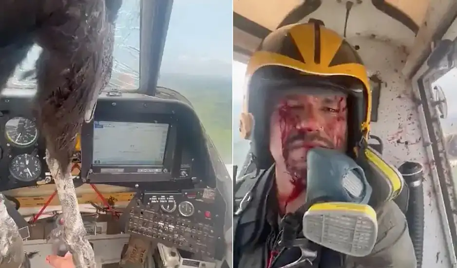 Εκουαδόρ: Τεράστιο πουλί χτύπησε στρατιωτικό αεροπλάνο