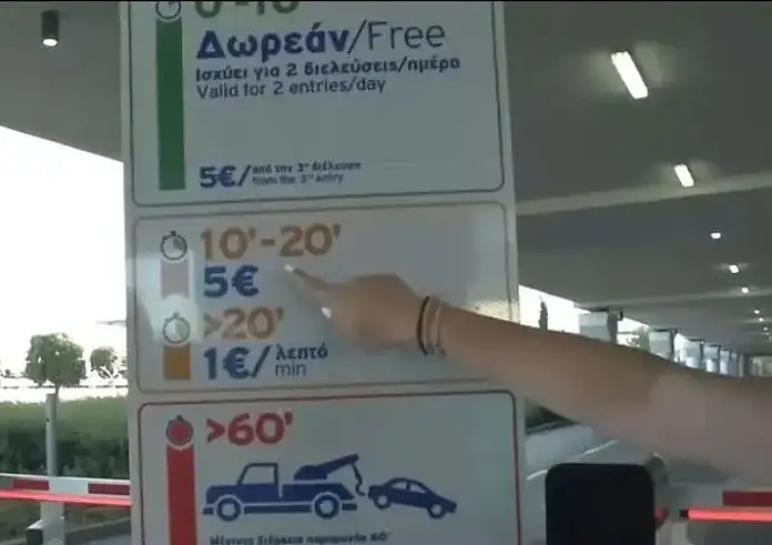 Μπήκαν μπάρες στο αεροδρόμιο Ελ. Βενιζέλος: Η τιμή για κάθε λεπτό παραμονής