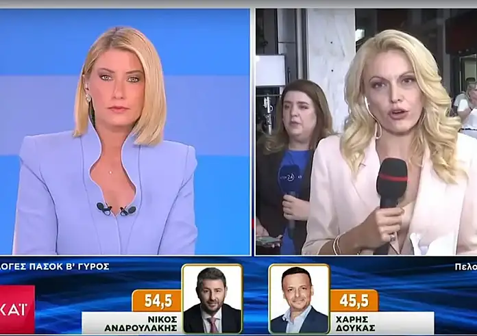 Η Ελένη Λουκά παρενέβη με μπουνιές και κλωτσιές στα γραφεία του ΠΑΣΟΚ – «Είχαμε καιρό να την δούμε», είπε η Σία Κοσιώνη