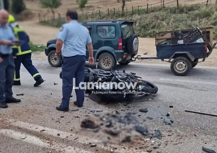Λαμία: Σοβαρό τροχαίο στα Λουτρά Υπάτης – «Από θαύμα ζούμε»