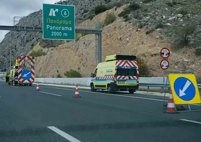 Ολυμπία οδός: Κυκλοφοριακές ρυθμίσεις στις σήραγγες Πλατάνου για εργασίες συντήρησης