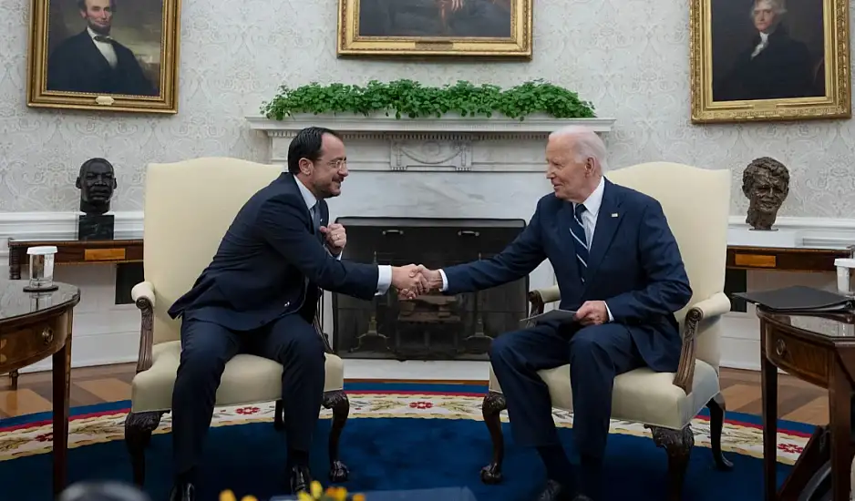 Μπάιντεν - Χριστοδουλίδης: Αισιόδοξος για επανένωση της Κύπρου – Ενίσχυση της στρατηγικής συνεργασίας με τις ΗΠΑ
