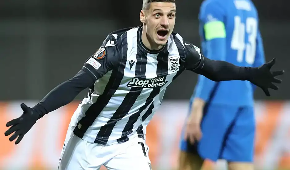 Ρίγα – ΠΑΟΚ: Το γκολ του Ντεσπόντοφ για το 0-1 του «Δικεφάλου του Βορρά»