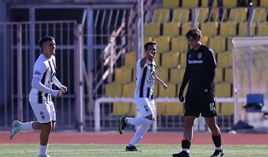 Ηρακλής – ΠΑΟΚ Β 2-0: Ο Τσιντώνης έδωσε τη νίκη στον «Γηραιό» και το προσπέρασμα