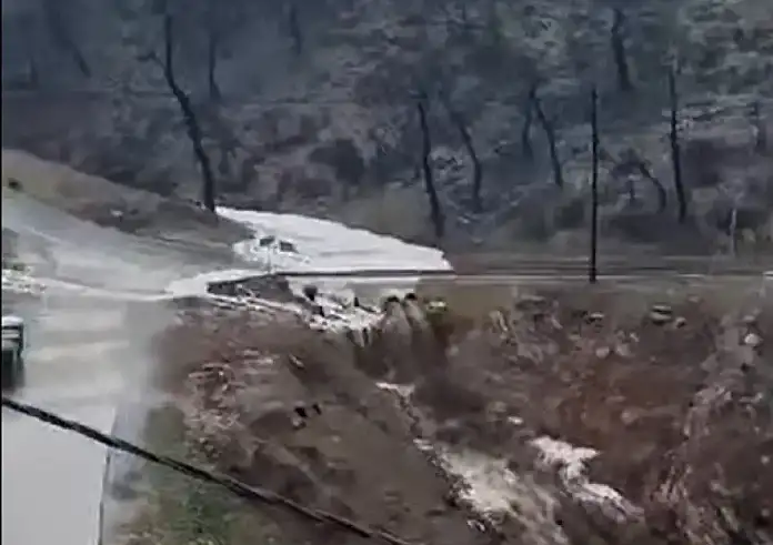 Κάηκαν το καλοκαίρι, πλημμύρισαν τώρα με την πρώτη βροχή - Βίντεο από τη Διώνη Ραφήνας - Πικερμίου