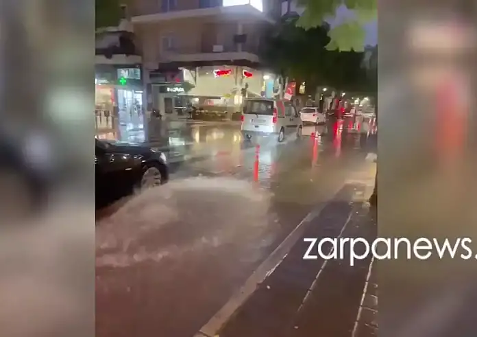 «Πνίγηκαν» τα Χανιά από τη σφοδρή καταιγίδα – Ποτάμια οι δρόμοι της Κρήτης λόγω της κακοκαιρίας «Alexandros»