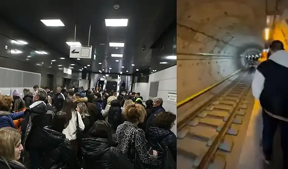 Μετρό Θεσσαλονίκης: Πολιτική κόντρα με φόντο τη βλάβη - Ακινητοποιήθηκε συρμός, με τα πόδια έφτασαν στην αποβάθρα οι επιβάτες