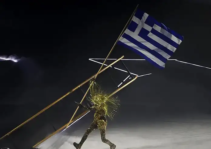 Με έντονο χρώμα Ελλάδας η τελετή λήξης των Ολυμπιακών Αγώνων 2024