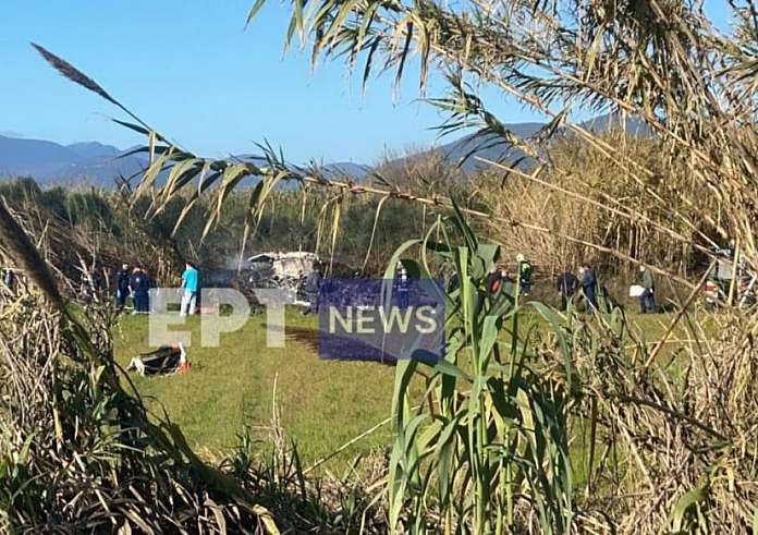 Πτώση εκπαιδευτικού αεροσκάφους στην Καλαμάτα - Νεκρός ο πιλότος