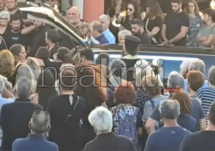 Θρήνος στην κηδεία του 36χρονου Γιώργου που έπεσε νεκρός από μπαλωθιές που έριξε ο μπατζανάκης του