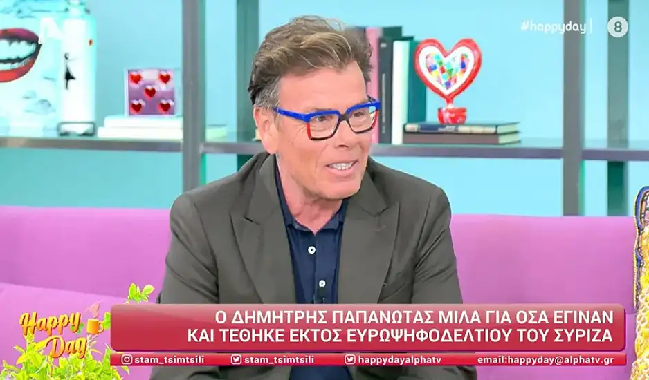 Παπανώτας: Με «έφαγαν» οι βεδουίνοι της πολιτικής – Δεν είδα ποτέ τον Κασσελάκη