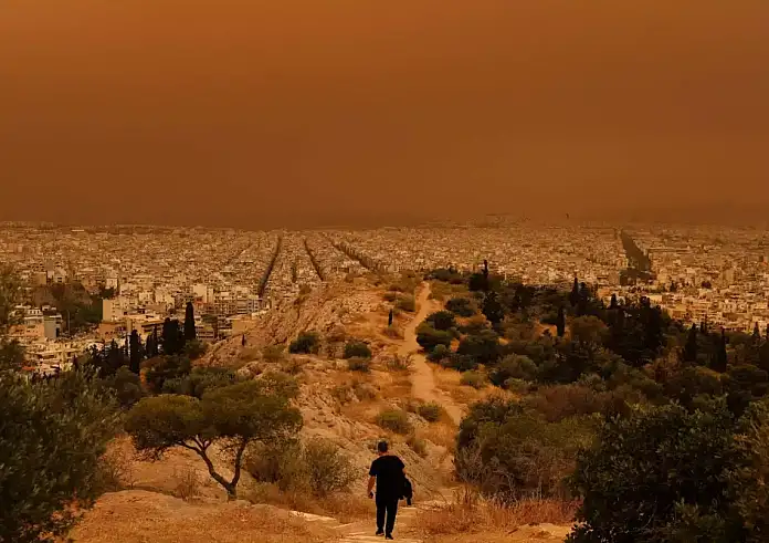 Αφρικανική σκόνη: Οδηγίες του υπουργείου Υγείας για το πως να προφυλαχτείτε