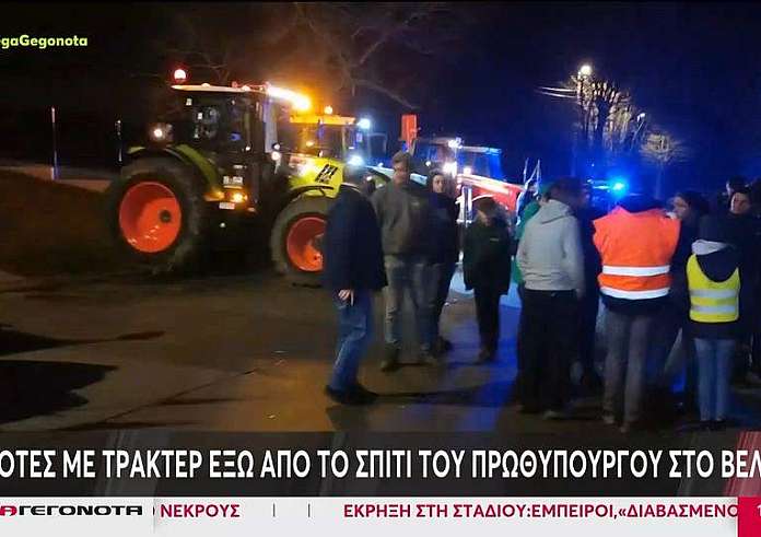 Βέλγιο: Αγρότες με τρακτέρ έξω από το σπίτι του πρωθυπουργού