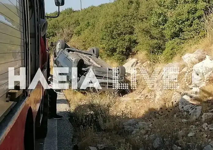 Hλεία: Τροχαίο δυστύχημα με δύο αδέρφια, σκοτώθηκε το ένα, χαροπαλεύει το δεύτερο