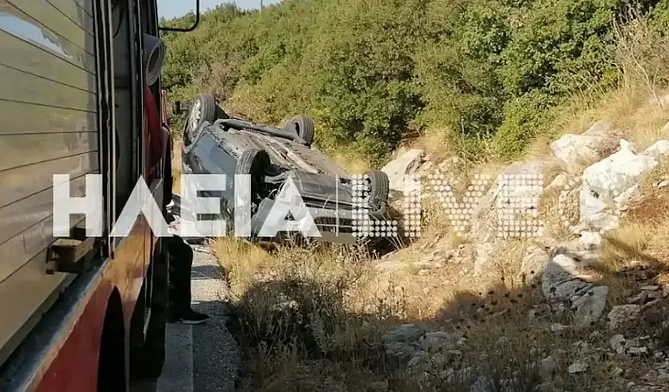 Hλεία: Τροχαίο δυστύχημα με δύο αδέρφια, σκοτώθηκε το ένα, χαροπαλεύει το δεύτερο