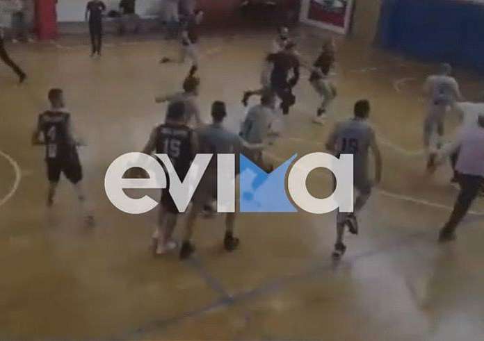 Εύβοια: Άγριο ξύλο σε αγώνα μπάσκετ – Μπήκαν στο γήπεδο και έδειραν τους παίχτες