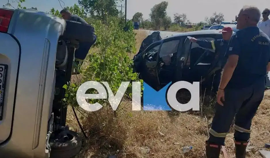 Εύβοια: Μία νεκρή κοπέλα σε τροχαίο και εγκλωβισμένοι ηλικιωμένοι