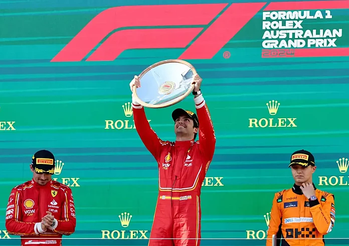 Formula 1: Πρώτη νίκη της σεζόν για Ferrari, εγκατέλειψε ο Μαξ Φερστάπεν