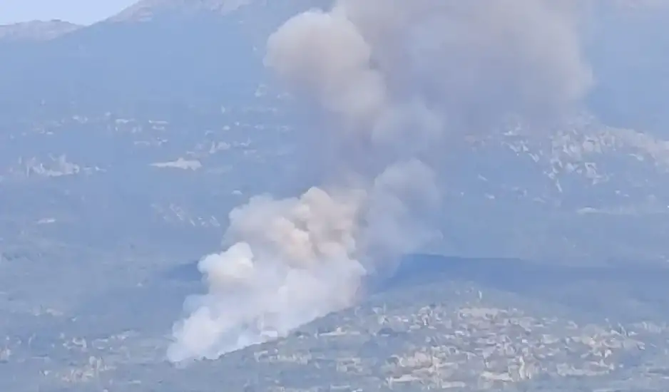 Φωτιά στα Κακουραίικα Αρκαδίας – Μήνυμα από το 112