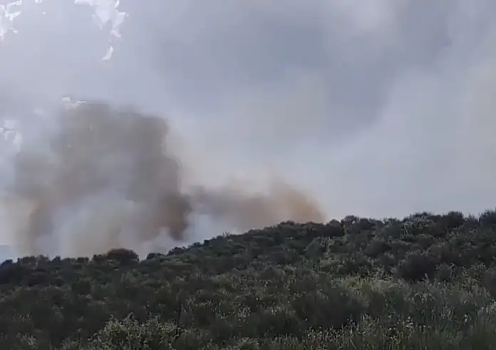 Μεγάλη η φωτιά στην Καλαμπάκα: Δίνουμε μάχη για να σωθεί το Ορθοβούνι, λέει ο δήμαρχος