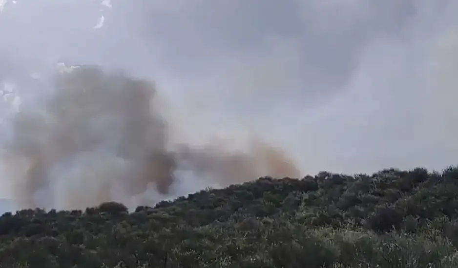 Μεγάλη η φωτιά στην Καλαμπάκα: Δίνουμε μάχη για να σωθεί το Ορθοβούνι, λέει ο δήμαρχος