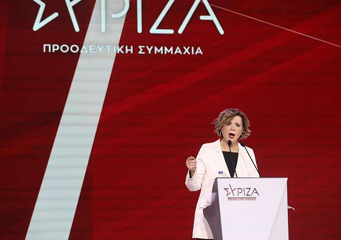 Συνέδριο ΣΥΡΙΖΑ - Γεροβασίλη: Δηλώνω παρούσα, Κασσελάκης: Γρήγορα εκλογές στις 10 Μαρτίου