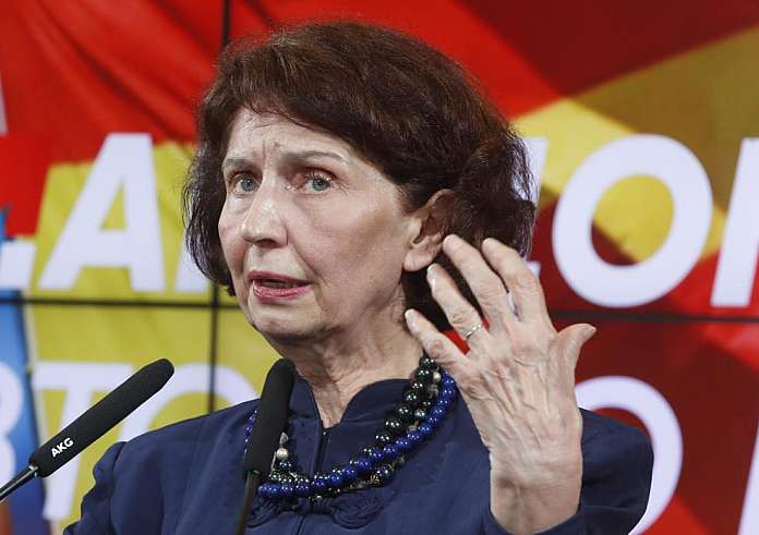 Βόρεια Μακεδονία: Η νέα πρόεδρος Γκορντάνα Σιλιάνοφσκα αποκάλεσε τη χώρα της Μακεδονία κατά την ορκωμοσία της