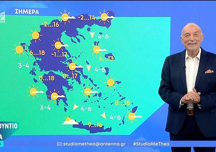 Τελεσιδικεί για τον χιονιά ο Τάσος Αρνιακός: «Η βαρυχειμωνιά δε θα κατέβει νοτιότερα από...»