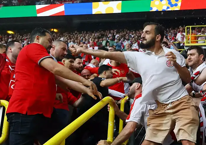 Euro 2024: Ένταση και επεισόδια ανάμεσα σε Τούρκους και Γεωργιανούς οπαδούς