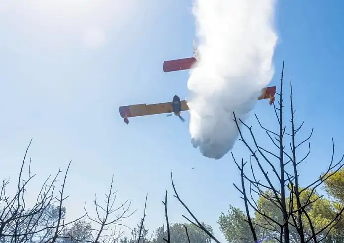 Φωτιά τώρα στην Κέρκυρα - Σηκώθηκαν 5 αεροσκάφη