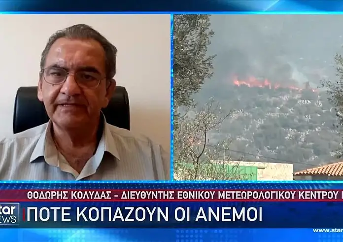 Πότε θα κοπάσουν οι άνεμοι – Η πρόγνωση του Θοδωρή Κολυδά