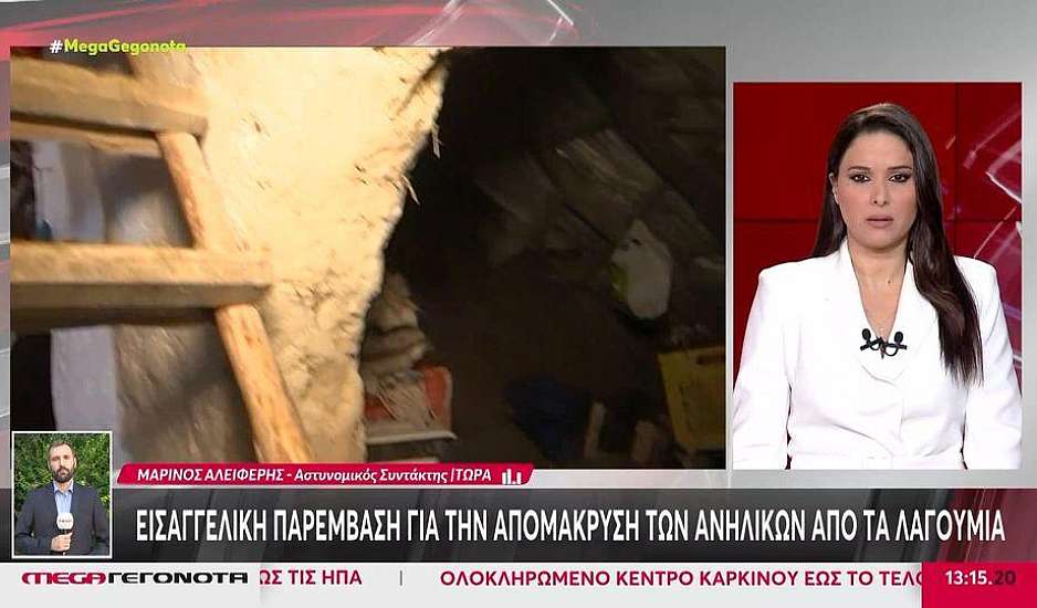 Κορινθία: Εισαγγελική παρέμβαση για την απομάκρυνση των ανήλικων από τα λαγούμια