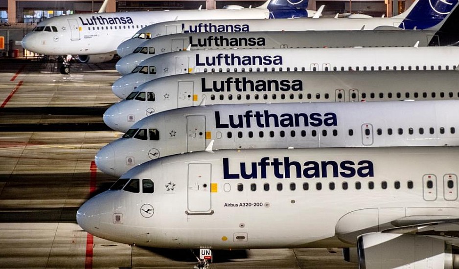 Αεροπορικό χάος στη Γερμανία: Απεργία στη Lufthansa - Ακυρώνεται έως το 90% των πτήσεων