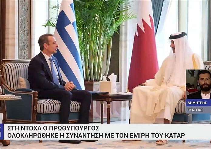 Μητσοτάκης από Κατάρ: Βούληση για ενίσχυση της συνεργασίας στην οικονομία και τον τουρισμό