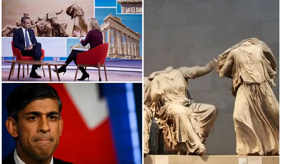 «Ψυχρός πόλεμος» για τα Γλυπτά του Παρθενώνα: Το παρασκήνιο της κόντρας Μητσοτάκη – Σούνακ
