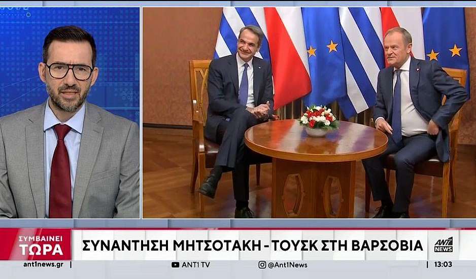 Μητσοτάκης - Τουσκ: Εξετάζουμε το ενδεχόμενο μόνιμης εγκατάστασης Πολωνών πυροσβεστών στην Ελλάδα για μήνες