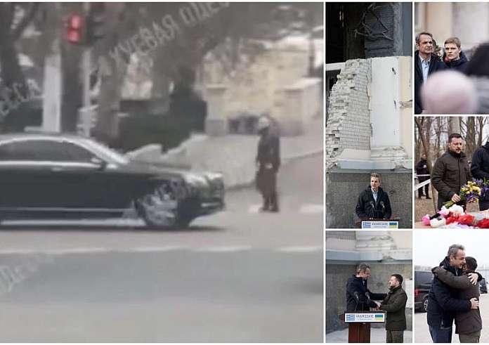 Καρέ-καρέ η στιγμή της επίθεσης κοντά στο κονβόι του Ζελένσκι, ανέλαβε την ευθύνη η Μόσχα