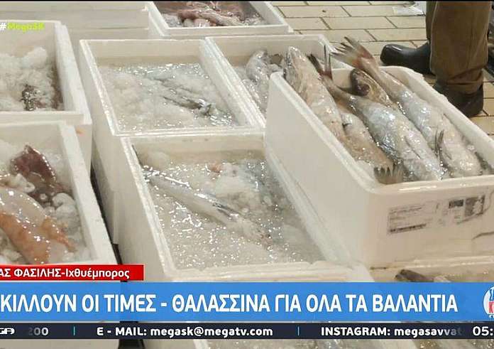 25η Μαρτίου: Σε τι επίπεδα κυμαίνεται η τιμή του βακαλάου