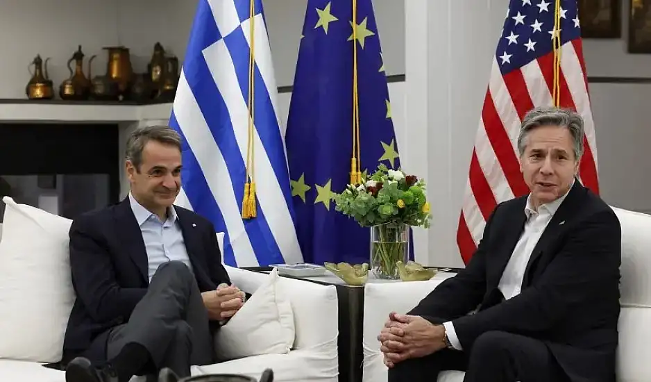Μπλίνκεν σε Μητσοτάκη: Δεν θυμάμαι καμία άλλη εποχή που η φιλία και οι σχέσεις Ελλάδας – ΗΠΑ να ήταν πιο ισχυρές