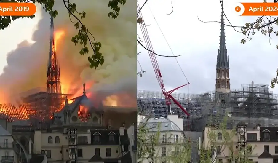 Παναγία των Παρισίων: Πώς είναι σήμερα 5 χρόνια μετά την καταστροφική πυρκαγιά - Πότε θα ανοίξει