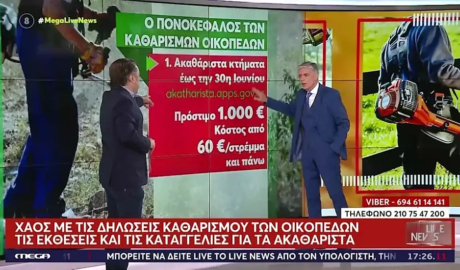 Οικόπεδα: Χάος με τις δηλώσεις καθαρισμού – Σε πανικό οι ιδιοκτήτες