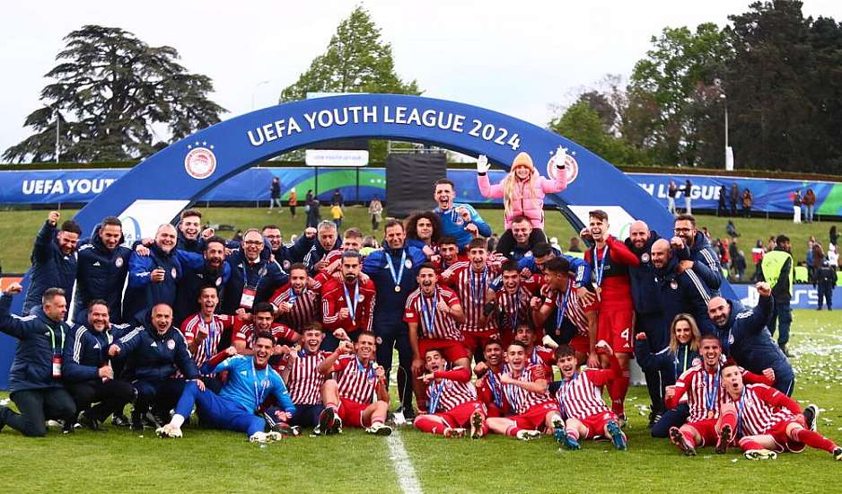 Youth League: Πρωταθλητές Ευρώπης οι Νέοι του Ολυμπιακού