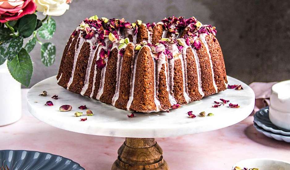 Persian love cake για την ημέρα του Άγιου Βαλεντίνου