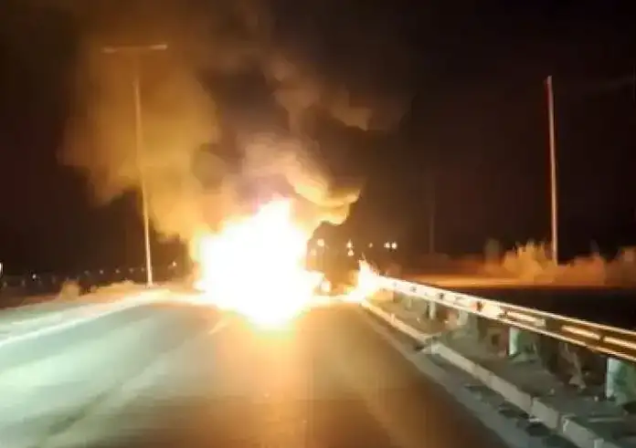 Τροχαίο στην Λάρισα: Άνδρας απανθρακώθηκε μέσα στο αυτοκίνητό του