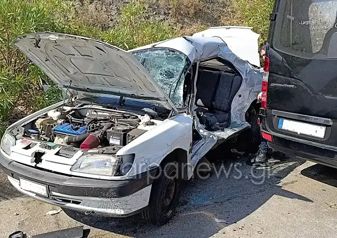 Χανιά: Τροχαίο δυστύχημα με νεκρούς και σοβαρά τραυματίες μετά από σύγκρουση αυτοκινήτου με βαν
