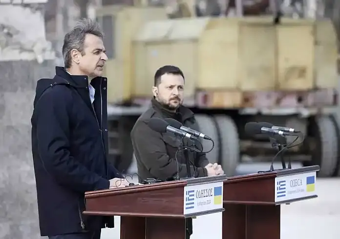 Κυριάκος Μητσοτάκης για τη στιγμή της ρωσικής επίθεσης στην Οδησσό: Ήταν κάτι πολύ άγριο!