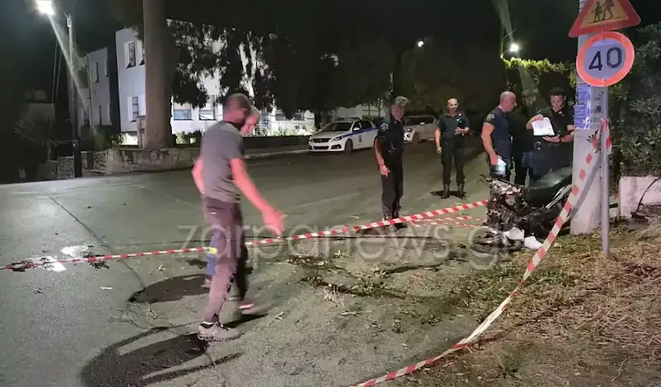 Τροχαίο δυστύχημα στα Χανιά: Σκοτώθηκε 33χρονος οδηγός μηχανής στον Αλικιανό