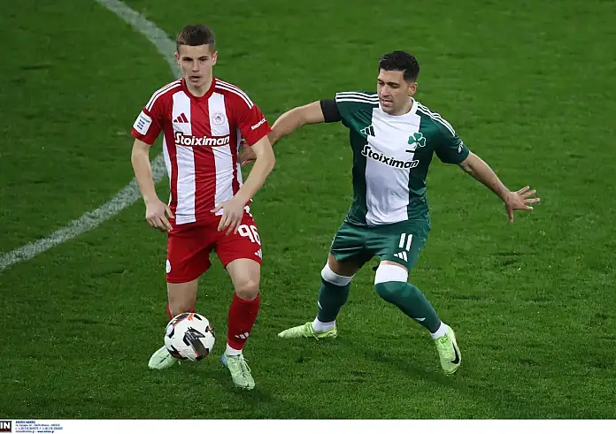 Ολυμπιακός – Παναθηναϊκός 1-1: Ισοπαλία στο ντέρμπι και χαμός στην κορυφή της Super League