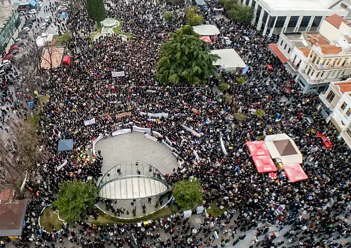 Χιλιάδες κάτοικοι σε περιοχές της ανατολικής Μακεδονίας, Ξάνθης και Τρικάλων: «Δικαιοσύνη στα 57 θύματα των Τεμπών»