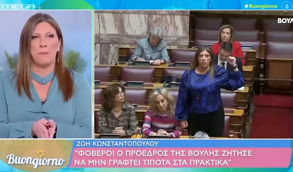Ζωή Κωνσταντοπούλου: «Αν το σύστημα συγκάλυψης μπορεί να πέσει, θα το κουνήσω για να πέσει»